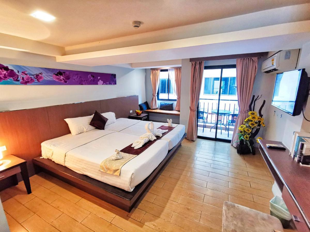 Scandia Beach Hotel Джомтиен Бийч Екстериор снимка