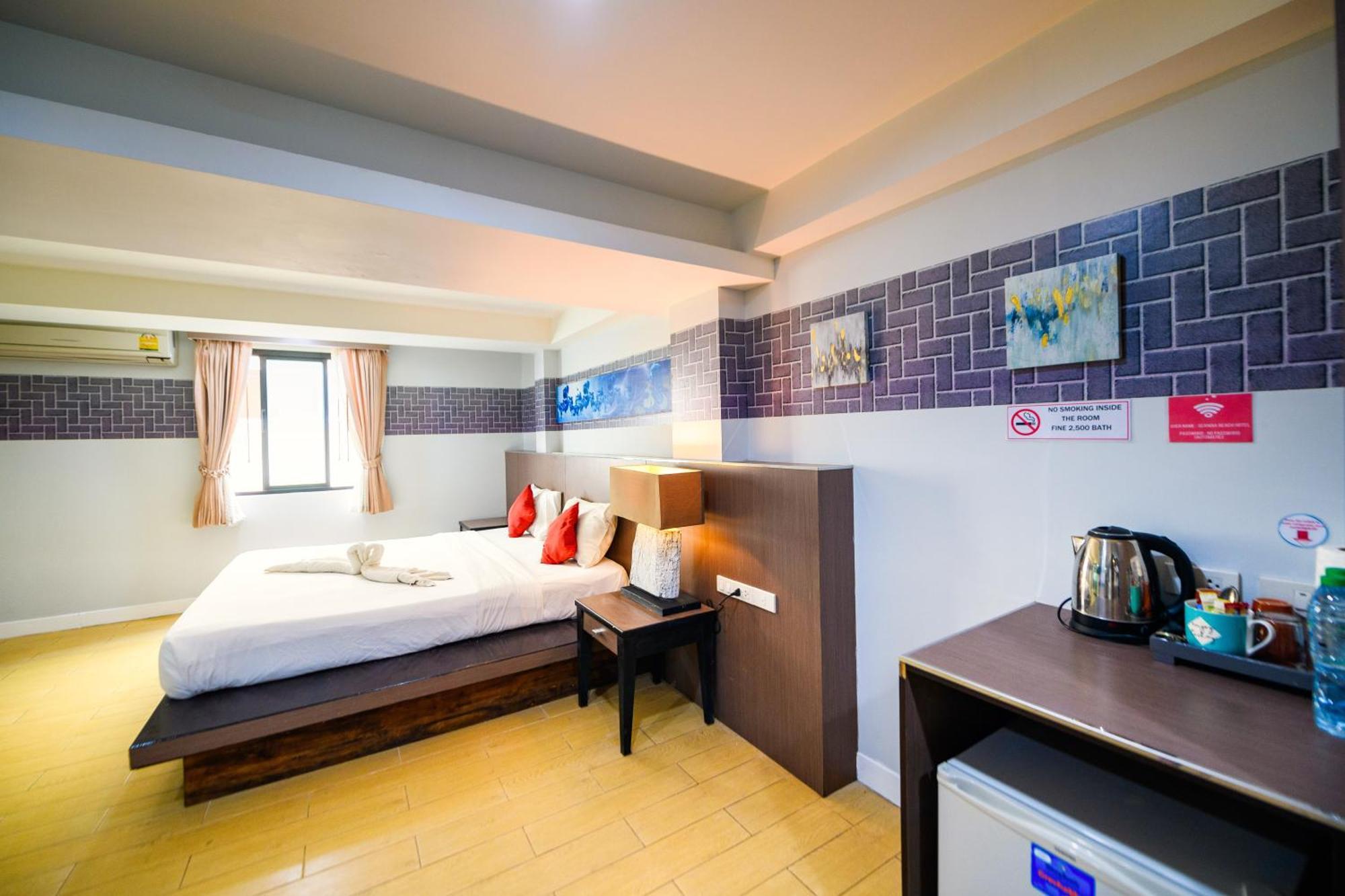 Scandia Beach Hotel Джомтиен Бийч Стая снимка