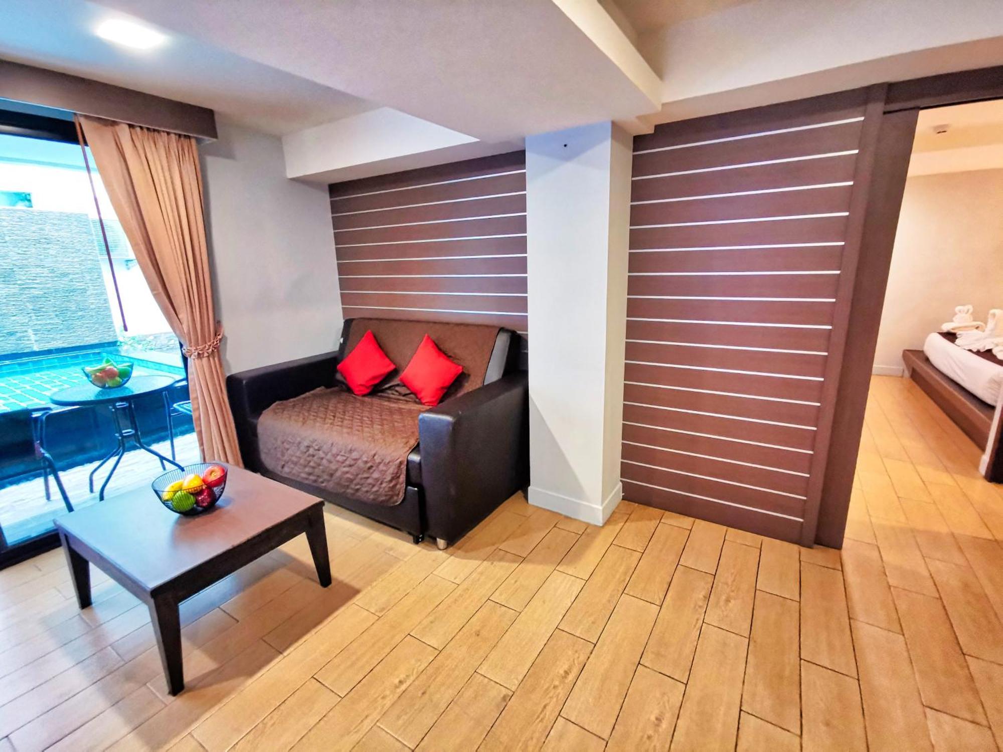 Scandia Beach Hotel Джомтиен Бийч Стая снимка