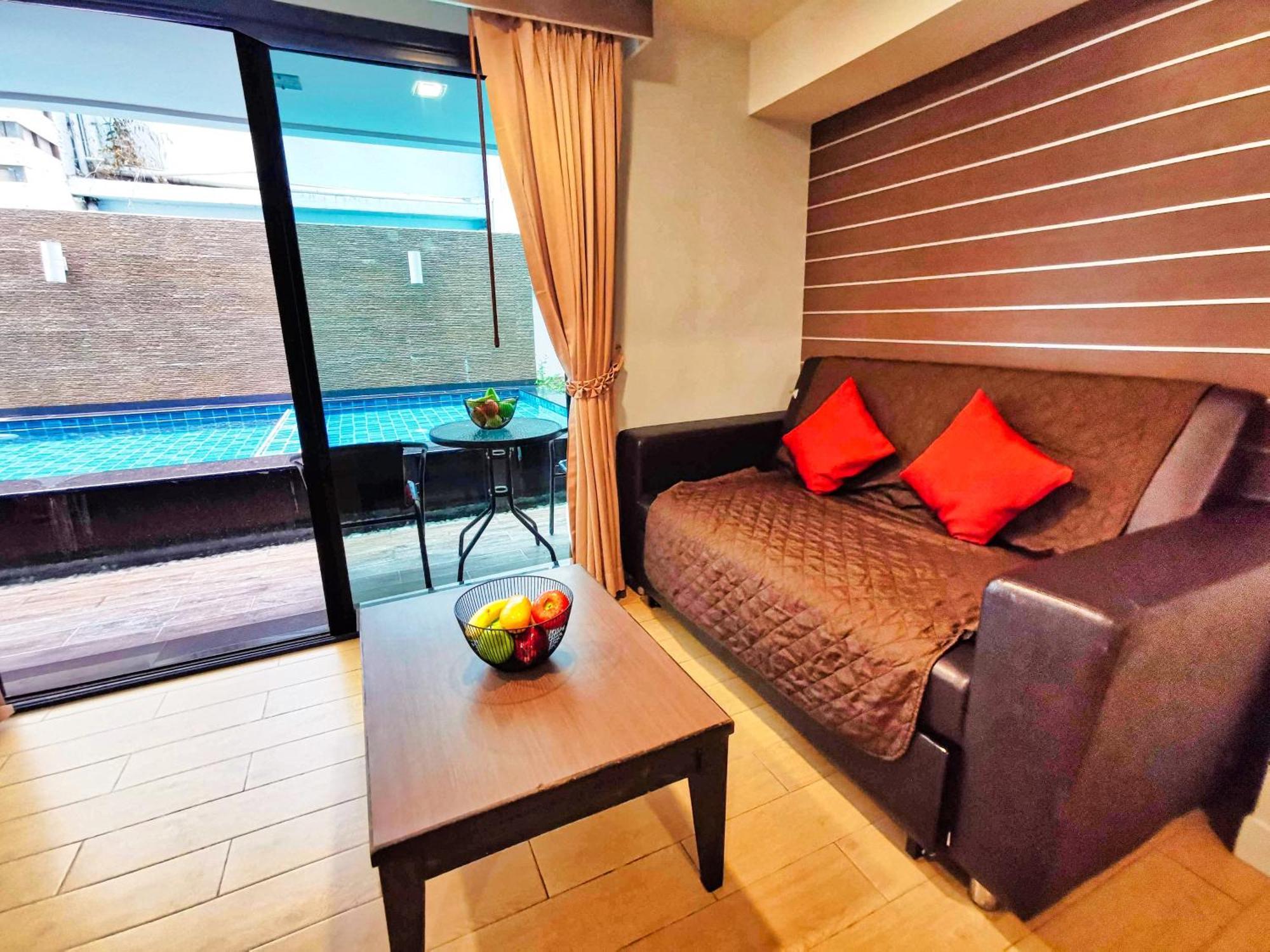 Scandia Beach Hotel Джомтиен Бийч Стая снимка