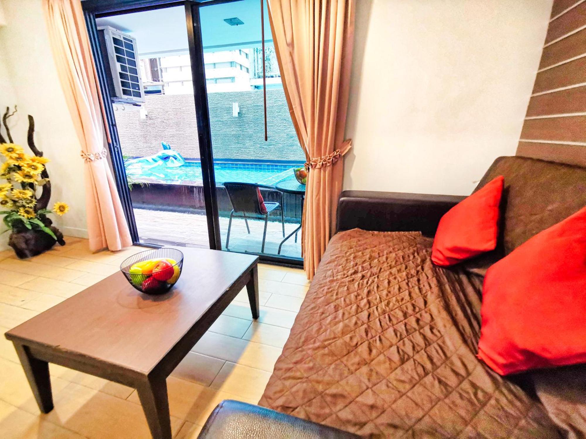 Scandia Beach Hotel Джомтиен Бийч Стая снимка