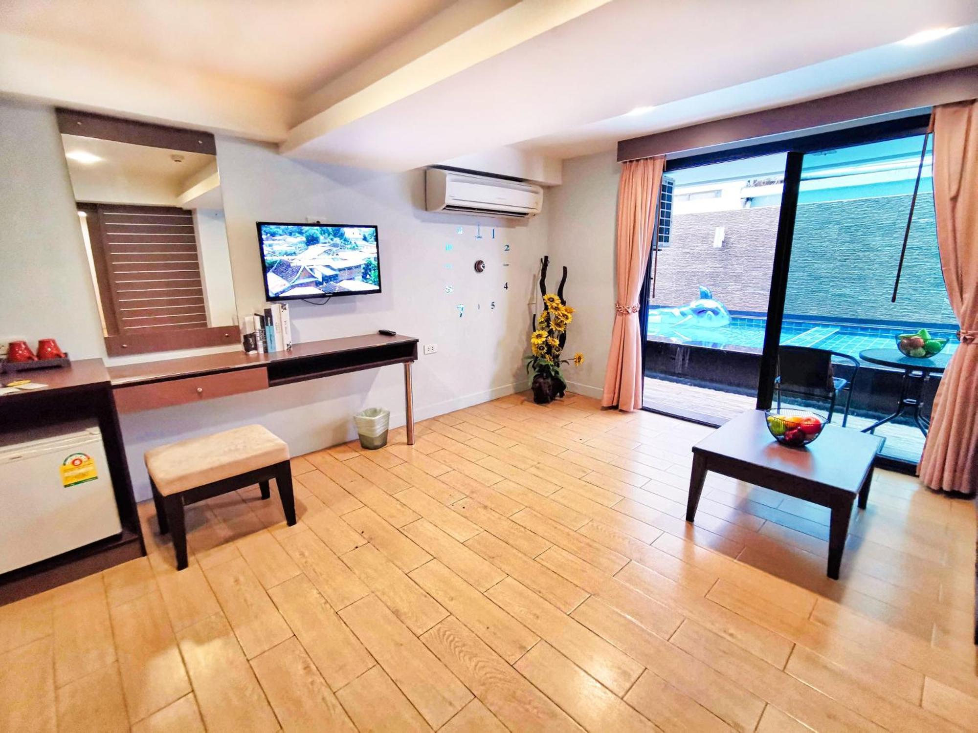 Scandia Beach Hotel Джомтиен Бийч Стая снимка